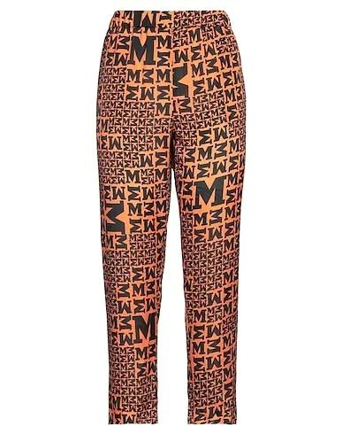 Rust Satin Casual pants