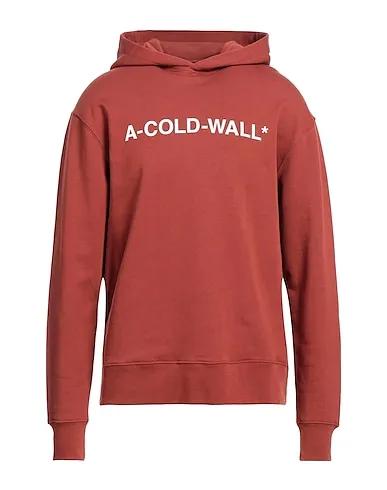 Rust Sweatshirt Hooded sweatshirt