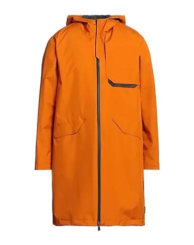 Rust Techno fabric Full-length jacket