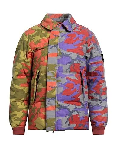 Rust Techno fabric Shell  jacket