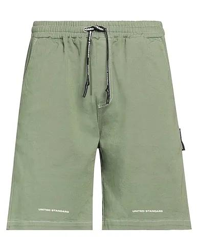 Sage green Denim Denim shorts