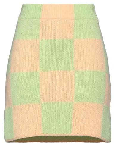 Sage green Jacquard Mini skirt