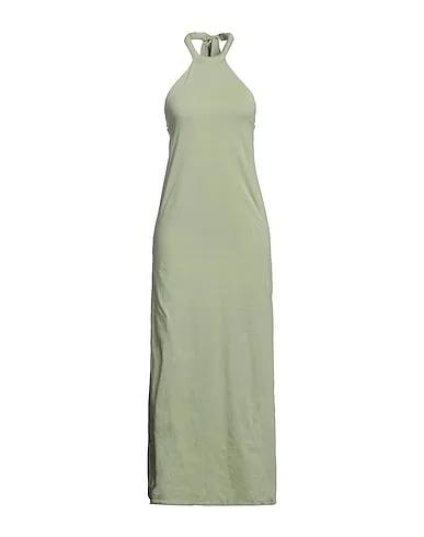 Sage green Jersey Long dress