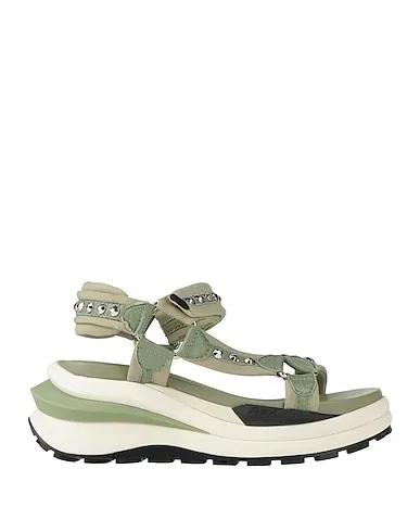Sage green Jersey Sandals