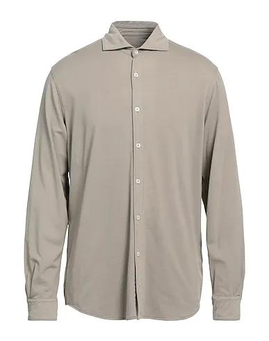 Sage green Jersey Solid color shirt