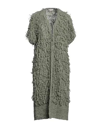 Sage green Knitted Cardigan