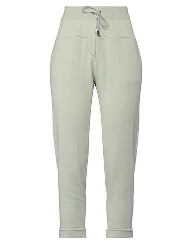 Sage green Knitted Casual pants