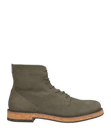 Sage green Leather Boots