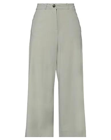 Sage green Synthetic fabric Casual pants