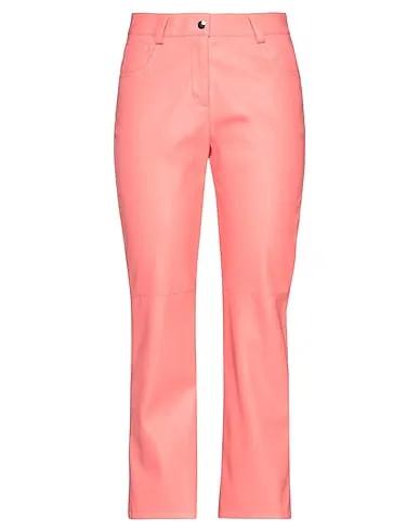 Salmon pink Casual pants