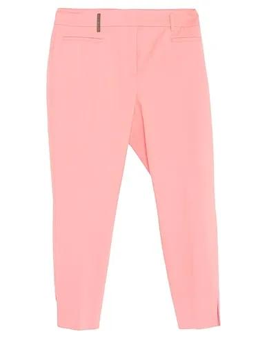 Salmon pink Grosgrain Casual pants