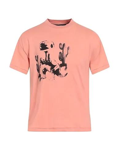Salmon pink Jersey T-shirt