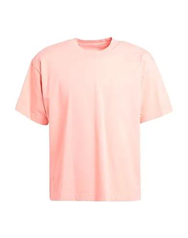 Salmon pink Jersey T-shirt OVERSIZED ORGANIC T-SHIRT

