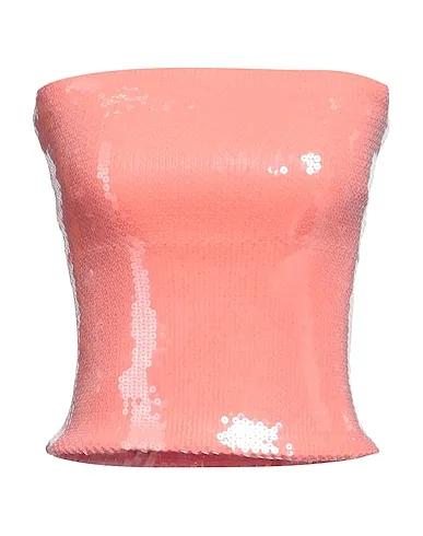 Salmon pink Jersey Top