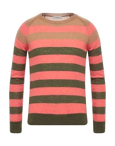 Salmon pink Knitted Sweater