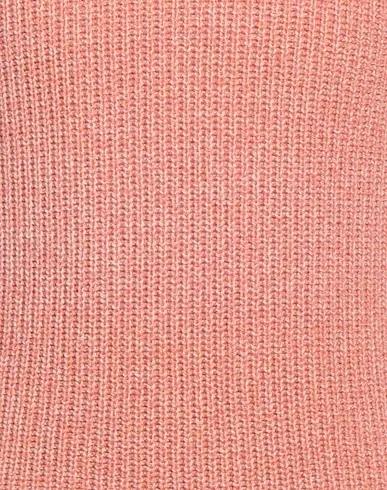 Salmon pink Knitted Turtleneck
