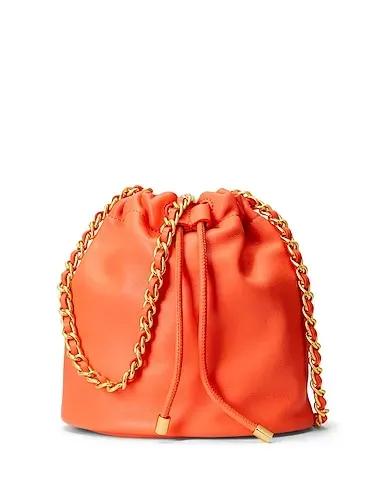 Salmon pink Leather Cross-body bags