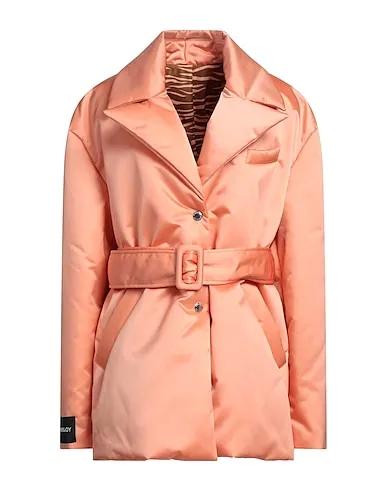 Salmon pink Techno fabric Coat