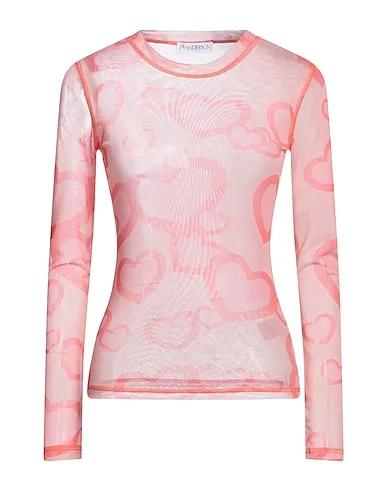 Salmon pink Tulle T-shirt