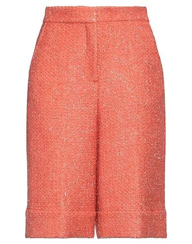 Salmon pink Tweed Shorts & Bermuda