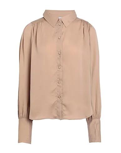 Sand Cady Solid color shirts & blouses