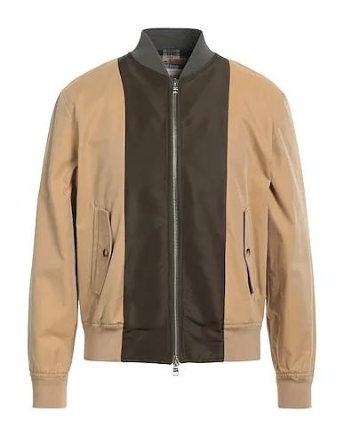 Sand Cotton twill Bomber