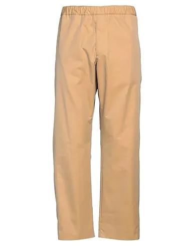 Sand Cotton twill Casual pants