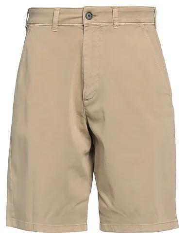 Sand Cotton twill Shorts & Bermuda
