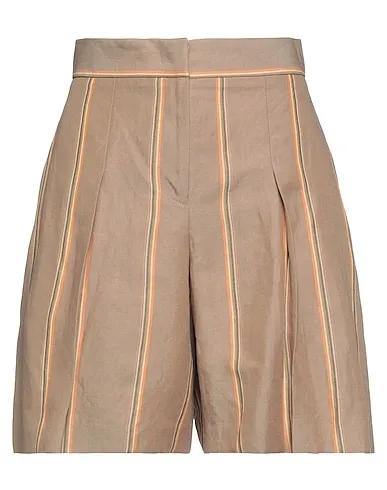 Sand Cotton twill Shorts & Bermuda