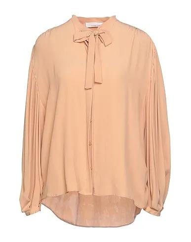 Sand Crêpe Shirts & blouses with bow