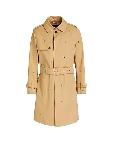 Sand Gabardine Full-length jacket