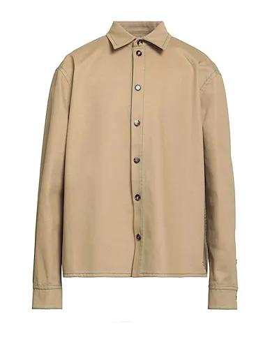 Sand Gabardine Patterned shirt