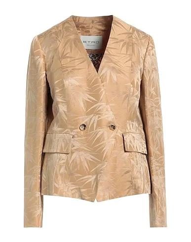 Sand Jacquard Blazer