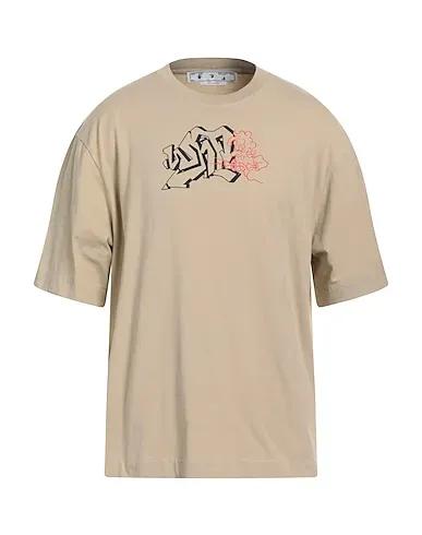 Sand Jersey Oversize-T-Shirt