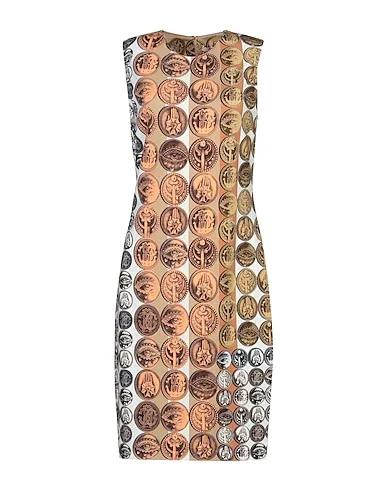 Sand Jersey Short dress