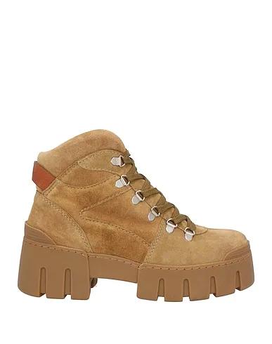 Sand Leather Ankle boot