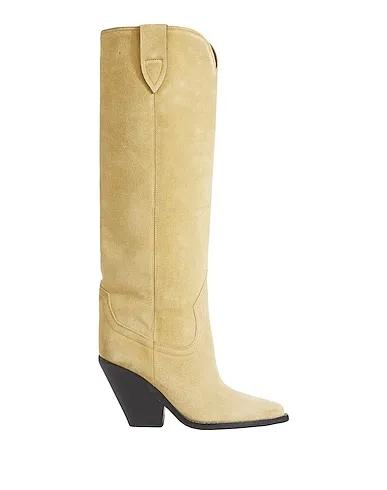 Sand Leather Boots