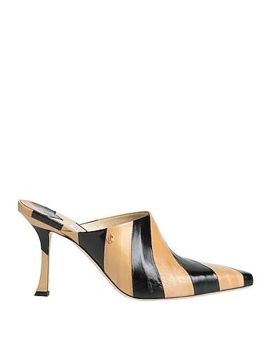 Sand Leather Mules and clogs