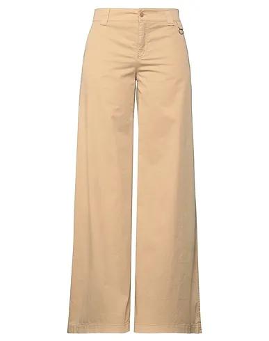 Sand Plain weave Casual pants