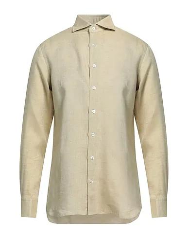 Sand Plain weave Linen shirt