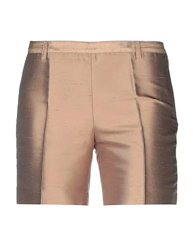 Sand Silk shantung Shorts & Bermuda