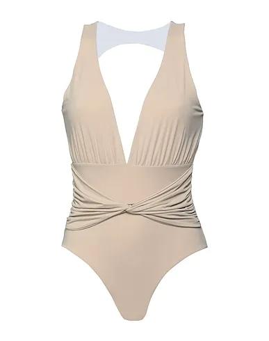 Sand Synthetic fabric One-piece swimsuits