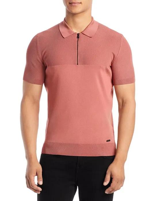 Sayfong Quarter Zip Polo Shirt