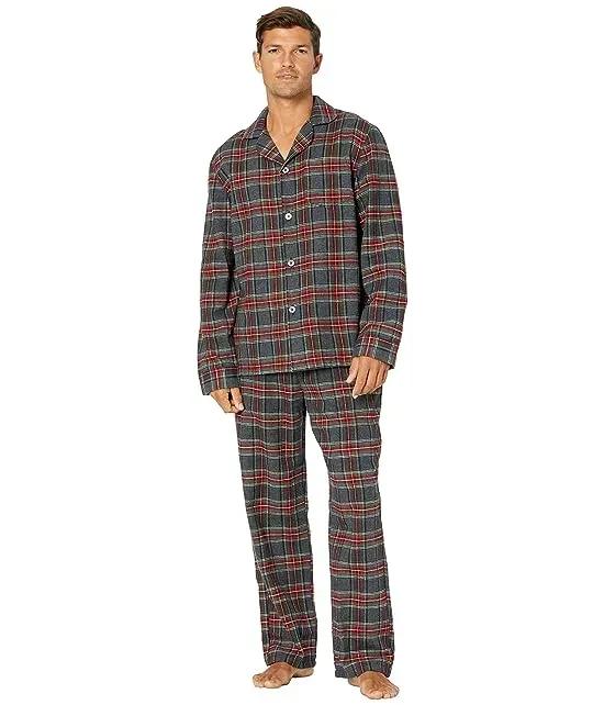 Scotch Plaid Flannel Pajamas Regular