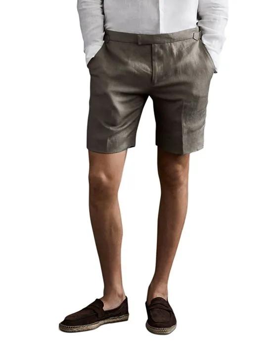 Searcy Formal Linen Shorts