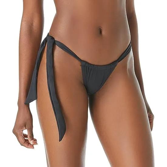 Serengeti Shades Side Tie Shirred Cheeky Bikini Bottoms