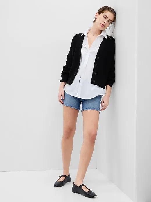 Shaker-Stitch Cardigan