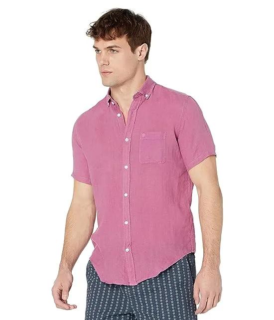 Short Sleeve Linen Shirt