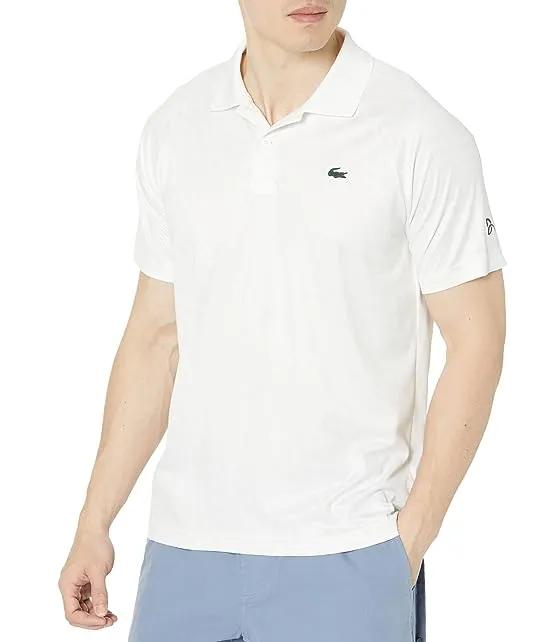 Short Sleeve Novak Djokovic Sport Ultra Dry Polo Shirt
