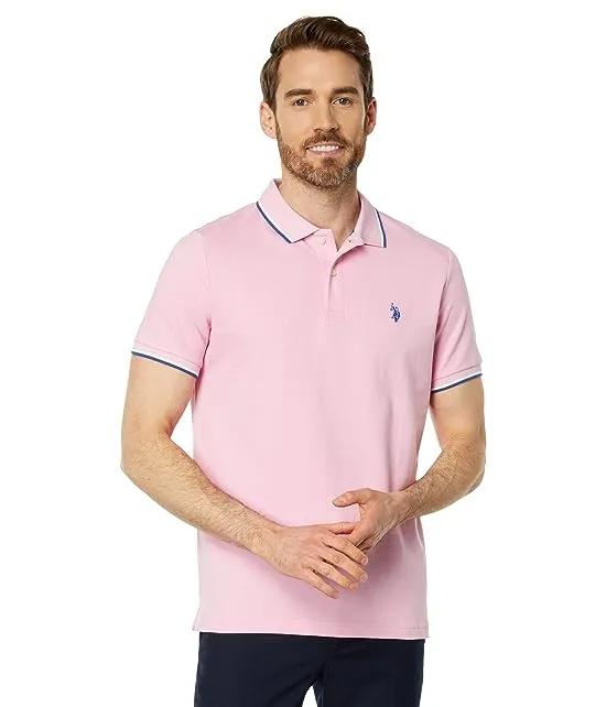 Short Sleeve Ottoman Knit Polo